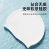 Gorro de natación para hombre, impermeable para adulto, talla grande, protección para los oídos, no restrictivo, para surf profesional, protección solar, gorro de natación de silicona elegante para mujer