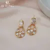 Joyería para Ojos de Amor: Pendientes Brillantes y Exquisitos, Pendientes Vintage Simples Dulces Geniales, Pendientes Elegantes en Capas
