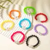 Moda Transfronteriza Europea y Americana Fresco Dopamina Ccb Pulsera Perla Artificial Irregular Pulsera de Perlas de Colores Venta al por Mayor
