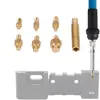 Adecuado para soldador 936 Inserción Amarilla Tuerca Termofusible Cabezal de Prensado Kit de Inserción Accesorios para Impresora 3D M2-M8