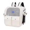 Nuevo transportador de gato tridimensional y transpirable con ventilación multidireccional para prevenir el estrés, diseñado para un uso cómodo y a largo plazo, y con una gran capacidad para viajes al aire libre con tu gato