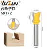 Fresa para Entalhe Yusheng Haste de 1/4 Ferramenta de Fresagem para Marcenaria Fresa Pequena para Rabo de Andorinha Fresa para Escultura Fresa para Canal