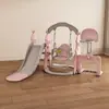 [Escada para Bebê com Escorregador para Uso Familiar Interno e Externo, Balanço para Crianças, Piscina de Bolinhas para Bebê, Bolas Oceânicas]