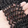 Peruca europeia e americana trança suja 12inch explosão quente cabeça extensão de cabelo primavera torção mola curva crochê cabelo 85g