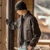 Chaqueta Vintage de Lyocell y Lino Estilo Old Money para Hombre Tendencia Primavera 2026 Casual para el Trabajo Holgada Chaqueta de Trabajo para Hombre