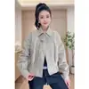 Chaqueta Corta de Moda Versátil Adelgazante Elegante para Mujer Otoño 2026 con Diseño Casual de Cuello
