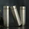 Termo de Titanio Puro para Hombres y Mujeres, Separador de Agua para Té de Negocios, Taza para Preparar Té, Aleación de Titanio de Alta Apariencia Portátil con Patrón de Martillo, Vaso de Agua de Gama Alta