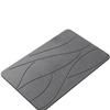 En stock Esterilla Absorbente de Barro Diatomeo Duro Tallado Esterilla de Piso para Baño Hogar de Baño Antideslizante Secado Rápido Esterilla de Pies de Diatomea