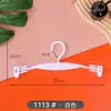 Venta Directa del Fabricante Jianxin Percha de Plástico para Sujetadores Lencería Pinza para Lencería Exhibición Especial para Tienda de Lencería Pinza para Lencería Percha para Ropa