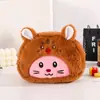 Nueva Bolsa de Lápices de Felpa Travesti Linda de Dibujos Animados de Gran Capacidad Bolsa de Almacenamiento de Papelería Bolsa de Cosméticos