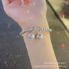 Gianer solo pensaba en pulsera Bell femenina verano diseño nicho de alta gama doble hilo trenzado Palacio pulsera de amigas