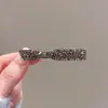 2024 Novos Acessórios de Cabelo com Presilhas de Strass Presilhas de Cabelo para Mulheres Franjas Elegantes Presilhas Laterais Presilhas de Cabelo Presilhas de Bico de Pato de Alta Qualidade Presilhas