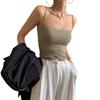 Camisola de copa fija con espalda descubierta 1806, prenda interior y exterior, top de tubo sin costuras, ropa interior de una pieza para mujer