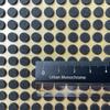 Diámetro 4 5 6 7mm Redondo Negro Unilateral Audio Pequeños Electrodomésticos Antideslizante Almohadilla de Espuma eva Amortiguadora Mini Almohadillas para Pies