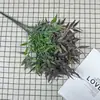 Ramo Artificial de Plantas Verdes Estilo Pastoral, Hojas de Bambú Nuevas, Arreglos Florales, Accesorios Florales, Muebles para el Hogar de Interior, Plantas Verdes Artificiales al por Mayor