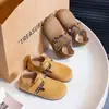 Zapatos Birkenstock para Niños Estilo Británico Zapatos de Cuero Nuevos Primavera y Otoño Zapatos Casuales de Encaje para Niñas Zapatos Individuales Mocasines de Suela Suave para Bebé