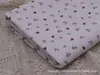Tecido de Algodão Puro com Estampa Floral de Rosas Pequenas para Roupas, Calças, Jaquetas, Vestidos, Bolsas, Material Espesso Não Elástico