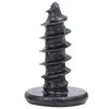Tornillos Autorroscantes de Acero Inoxidable 201 Chapados en Zinc Negro Ca Cross de Cabeza Plana Grande Tornillos Autorroscantes de Cabeza Plana Delgada M2.6/M3/M4