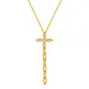 Collar de Rueda de la Fortuna y Trébol de Cuatro Hojas Fresco para Mujer Plata de Ley S925 Lujo Accesible de Nicho Versátil Joyería de Colgante de Gama Alta Venta al por Mayor
