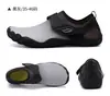 Nuevos zapatos de natación de cinco dedos contra la corriente, zapatos de vadeo, zapatos de suela gruesa para hombres y mujeres, zapatos casuales para parejas, zapatos de playa con velcro, zapatos de moda