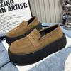 Mocasines modernos 2024, nuevos zapatos casuales, cómodos, a la moda, combinables, adelgazantes, ultraligeros, con suela gruesa, zapatos de moda para mujer.