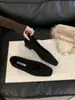 Zapatos de Salón de Felpa con Tacón Grueso para Mujer, Nuevo Estilo Primavera y Otoño 2024, Zapatos de Algodón Versátiles de Boca Baja Slip-On, Mocasines Elegantes de Estilo Francés