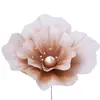 Flores de Papoula Artificiais Grandes para Montagem de Cenas, Vitrines, Decoração, Adereços de Fotografia para Shoppings, Flores para Corredor de Casamento