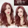 2026 Nuevo Modelo Subsidio de Diez Mil Millones Polvo para Teñir el Cabello Color Gris-Marrón Crema para el Cabello Color Lino Marrón Color Té Negro Cuidado del Cabello