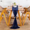 Amazon Novo Caminho de Mesa de Chiffon Estilo Europeu Americano Caminho de Mesa Decorativo Caminho de Mesa Decorativo de Chiffon para Casamento