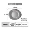 Platos de Cena de Acero Inoxidable Estilo Vintage al por Mayor, Platos para Pescado, Ceniceros, Tazones para Arroz, Tazones para Sopa, Platos para Salsa, Platos para Huesos y Juegos de Cubiertos