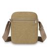 Bolso de hombro para hombre de lona 2021 Nuevo japonés y coreano Gran capacidad Maletín cruzado Billetera para cambio Venta al por mayor de fábrica
