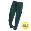 Leggings térmicos de invierno para hombre, pantalones térmicos de primera capa, pantalones térmicos sin costuras, pantalones casuales gruesos forrados de polar