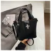 Bolso Único Texturizado Bolso Tote Pequeño para Mujer 2026 Nuevo Bolso Cubo Simple Versátil Bolso de Hombro Cruzado Bolso de Moda