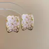 Pendientes de Borla de Estrella Color Plata Dopamina Pequeños Frescos Moda Pendientes Versátiles Pendientes Nicho Diseño Femenino