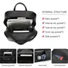 Bolsa de Computadora de Negocios para Hombre de Cuero Genuino Nueva Transfronteriza de 15 pulgadas Mochila de Gama Alta Mochila de Gran Capacidad Mochila para Hombre