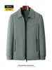 Chaqueta Nueva de Hombre para Primavera y Otoño con Cuello Solapa, Chaqueta Cortavientos Versátil Casual de Moda Color Sólido