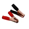 En stock al por mayor clip de cableado con mango de plástico aislado clip de cocodrilo de carga de batería accesorios del sistema de encendido recubiertos de plástico