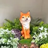 Flor Suculenta de Zorro de Nueve Colas Bonsái Adornos Decorativos Paisaje Micro al Aire Libre Columna Cola de Mono Paisajismo Balcón Jardín Estatua