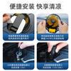 Ventilador Portátil Zhongheng para Coche Doble Uso USB para Hogar y Coche Ventilador de una Sola Cabeza para Camiones Grandes 24V/12V Potente Silencioso Ventilador Eléctrico de Verano