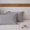 Toalha de Travesseiro de Algodão Absorvente de Suor Bordada com Desenho Animado, Design Simples, Lavável à Máquina, Não Forma Bolinhas, Resistente a Manchas, Produto Genuíno, Previne Oleosidade do Cabelo e Saliva