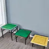 Mesa de Ajedrez Cuadrada Mesa de Mahjong para Estudiantes Plegable Simple para el Hogar Frotada a Mano Mesa de Comedor para Dormitorio Doble Propósito Apartamento Pequeño para Dos Personas