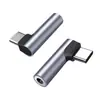 Convertidor de Audio Tipo-C Typec a Adaptador de Auriculares de 3.5 Decodificación Digital Adecuado para Teléfonos Huawei y Apple