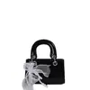 Bolsa Doce Estilo Coreano para Mulheres, Nova Tendência de Verão 2026 Versátil Nicho Texturizada Ombro Único Bolsa Transversal Lady Dior