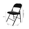Silla plegable, Silla de oficina, Silla simple para entrenamiento y conferencias, Silla portátil con respaldo para eventos y exposiciones, Silla para sala de espera de restaurante