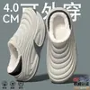 Pantuflas de algodón impermeables para hombre, estilo invierno, con talón cerrado, nuevo diseño 2026, aptas para usar en interiores y exteriores, antideslizantes, cálidas y forradas de felpa