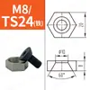 Bloque de Carril de Guía Lineal Bloque de Fijación de Carril para Máquina-Herramienta Placa de Presión Pórtico k3y4y5t1t2t3 Tipo Bloque de Cuña