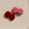 Parche de Lazo de Terciopelo de Felpa con Lazo de Rombo para Invierno Temprano, Accesorio para el Cabello DIY para Mujeres, Pinza para el Cabello, Sombrero, Goma para el Cabello y Piezas de Accesorios
