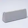 Estuche de Silicona para Estudiantes, Oficina y Estudio; Almacenamiento de Maquillaje y Labiales de Gran Capacidad; Caja de Papelería de Silicona Estilo Ins de Moda