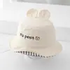 Chapéu de Bebê Estilo Fino de Primavera Chapéu de Sol de Verão para Meninos Chapéu Bucket Fofo Adorável para Bebês Meninas