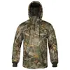 Suéter Polar Camuflaje de Caza Árbol Biónico Otoño e Invierno Nuevo Sudadera Cálida de Caza Jersey Polar D50